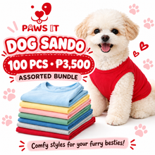 Load image into Gallery viewer, Paws It 100 pcs Bundle Sale Assorted Sizes S to XL Pet Sando Only
