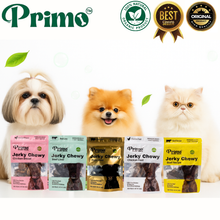 Load image into Gallery viewer, Primo Dog Treats Dog Cat Jerky Chewy IMMUNE BOOSTER Pet Treats