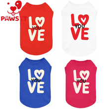 Load image into Gallery viewer, PAWS IT Dog Clothes Love You