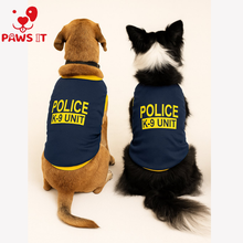 Load image into Gallery viewer, Police K9 Unit Navy Blue Black Sirt