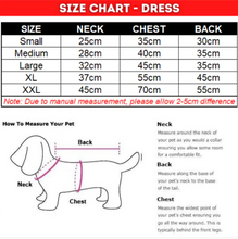 Load image into Gallery viewer, PAWS IT Dog Clothes Cat Clothes Ovaltine Dress