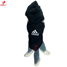 Load image into Gallery viewer, Adidog Gray Blue Black Red Hoodies
