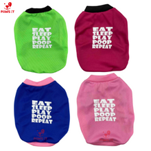 Load image into Gallery viewer, Eat-Sleep-Play-Poop-Repeat Pink Shirt