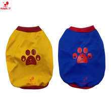 Load image into Gallery viewer, Paw Print Yellow Blue Shirt