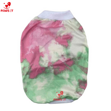 Load image into Gallery viewer, Tie Dye Pink Green Shirt