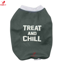 Load image into Gallery viewer, Treat and Chill Gray Shirt