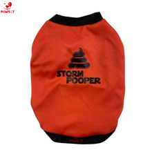 Load image into Gallery viewer, Storm Pooper Orange Shirt
