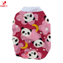 Load image into Gallery viewer, Panda-Print Pink Shirt