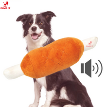 Load image into Gallery viewer, Pet Squeaky Chicken Leg Toy
