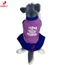 Load image into Gallery viewer, Mini Pooper Violet Dress