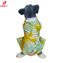 Load image into Gallery viewer, Tie Dye Yellow Dress