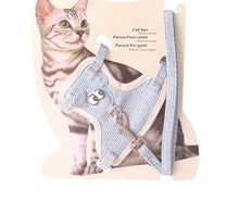 Load image into Gallery viewer, Vest Cat Kitten Dog Walking Traction Rope