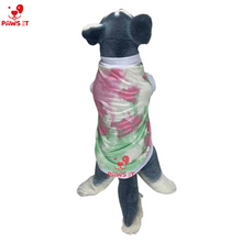 Load image into Gallery viewer, Tie Dye Pink Green Shirt