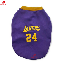 Load image into Gallery viewer, Lakers 24 Violet Yellow Jersey