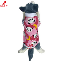 Load image into Gallery viewer, Panda-Print Pink Shirt