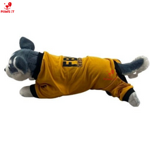 Load image into Gallery viewer, FBI Yellow Jumpsuit Onesie