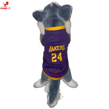 Load image into Gallery viewer, Lakers 24 Violet Yellow Jersey