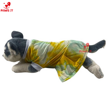 Load image into Gallery viewer, Tie Dye Yellow Dress