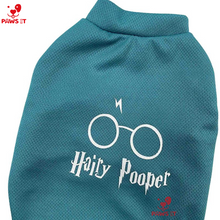 Load image into Gallery viewer, Hairy Pooper Aqua Blue Shirt