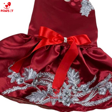 Load image into Gallery viewer, Embroidered Red Dress