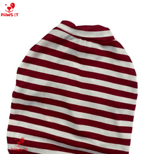 Load image into Gallery viewer, Striped Maroon Shirt