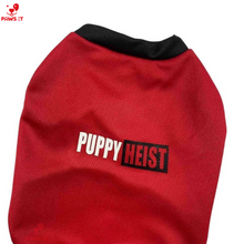 Load image into Gallery viewer, Puppy Heist Red & Black Shirt