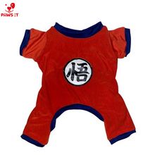 Load image into Gallery viewer, Dragonball Logo Orange Onesie