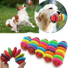 Load image into Gallery viewer, Dental Teether Chew Rubber Toy - 5 Colors