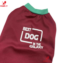 Load image into Gallery viewer, The Best Dog in the Galaxy Maroon Shirt