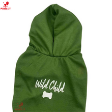 Load image into Gallery viewer, Wild Child Army Green Hoodie