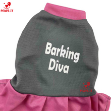 Load image into Gallery viewer, Barking Diva Dress Gray