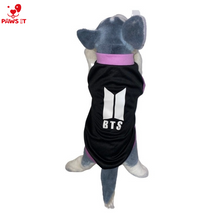 Load image into Gallery viewer, BTS Black with Lining Purple