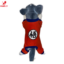 Load image into Gallery viewer, Dragonball Logo Orange Onesie