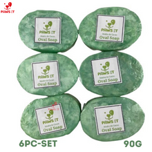 Load image into Gallery viewer, PAWS IT Pure Organic Madre de Cacao Oval Soap 90g Antibacterial Soap