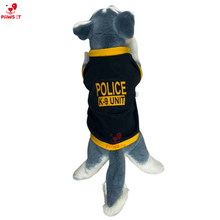 Load image into Gallery viewer, Police K9 Unit Navy Blue Black Sirt