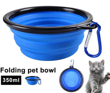 Load image into Gallery viewer, Pet Folding Food/Water Bowl 350ml