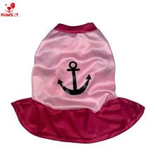 Load image into Gallery viewer, Anchor Dress Pink