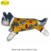 Load image into Gallery viewer, Batman Print Yellow Jumpsuit