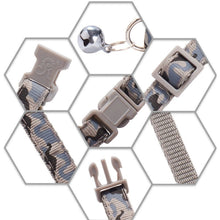 Load image into Gallery viewer, Reflective Camouflage Collar with Bell