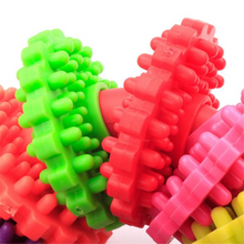Load image into Gallery viewer, Dental Teether Chew Rubber Toy - 5 Colors