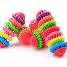 Load image into Gallery viewer, Dental Teether Chew Rubber Toy - 5 Colors