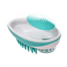 Load image into Gallery viewer, 2 in 1 Shampoo Dispensing Massage Pet Brush
