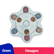 Load image into Gallery viewer, Pet Puzzle Food Dispensing Toy Increase IQ Interactive Training Games Feeder