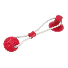 Load image into Gallery viewer, Suction Cup Dog Pet Chew Bite Toys With Suction Cup Rope Ball