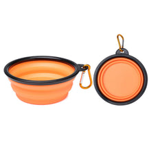 Load image into Gallery viewer, Pet Folding Food/Water Bowl 350ml
