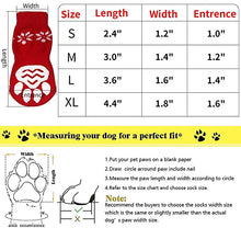 Load image into Gallery viewer, Pet Socks (4 pcs) Small to Extra Large