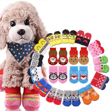 Load image into Gallery viewer, Pet Socks (4 pcs) Small to Extra Large