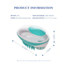 Load image into Gallery viewer, 2 in 1 Shampoo Dispensing Massage Pet Brush