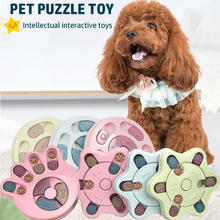 Load image into Gallery viewer, Pet Puzzle Food Dispensing Toy Increase IQ Interactive Training Games Feeder