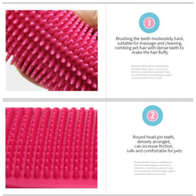Load image into Gallery viewer, Pet Silicone Dog Grooming Brushes for Bath and Massage